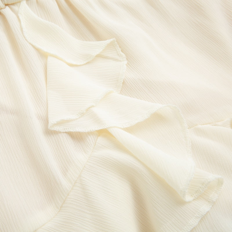 Belt blue plaid batwing long sleeve women dress summer Office ruffle shirt mini dress Casual button A-line Dress - The Clothing Company Sydney