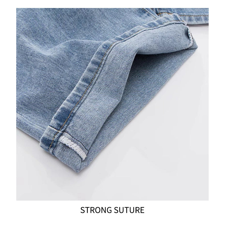 Y2k Wide Leg Pants High Waist Mom Jeans Fashion Denim Trousers Blue Jeans The Clothing Company Sydney