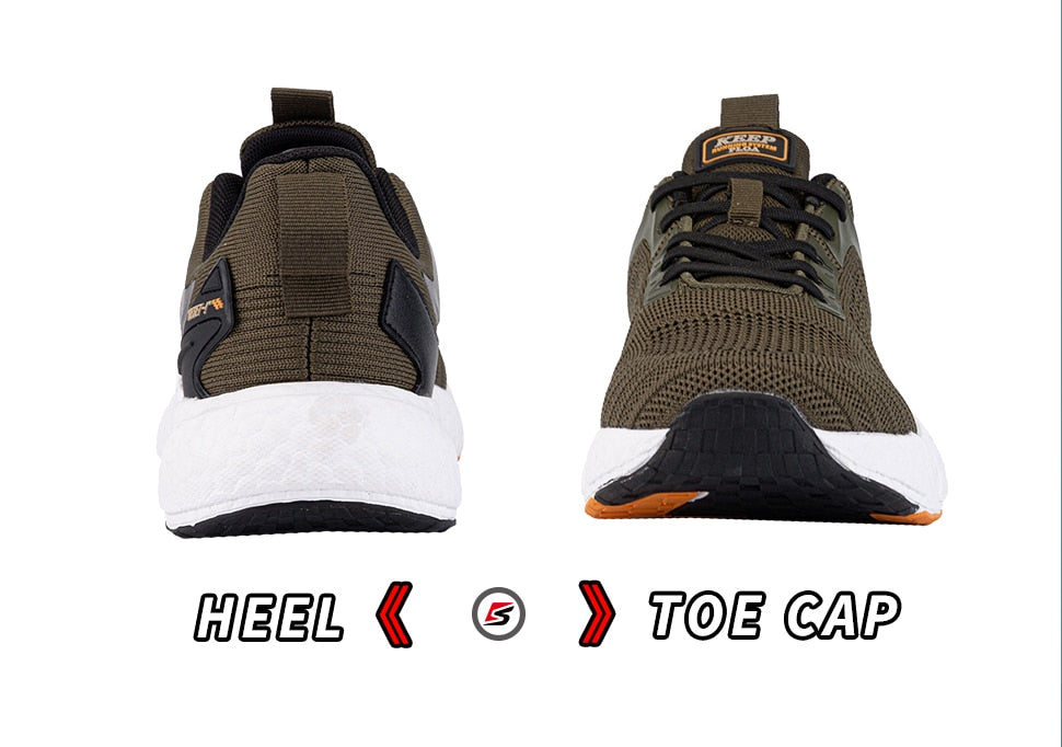 Men's Comfortable Knit Walking Shoes Breathable Fashion Sneaker Anti-Slip Shock-Absorbing Casual Sneakers Shoes The Clothing Company Sydney