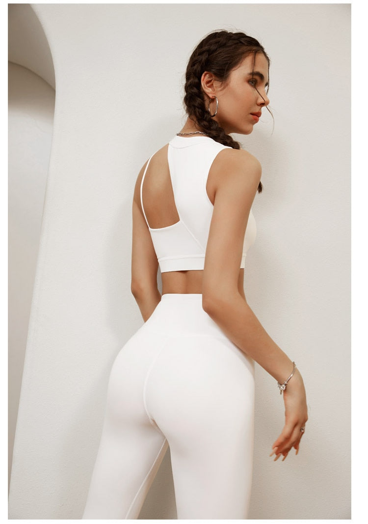 2 Piece Seamless Yoga Set Gym Clothing Workout Clothes for Women Tracksuit Gym Set High Waist Sport Outfit Yoga Fitness Suit The Clothing Company Sydney