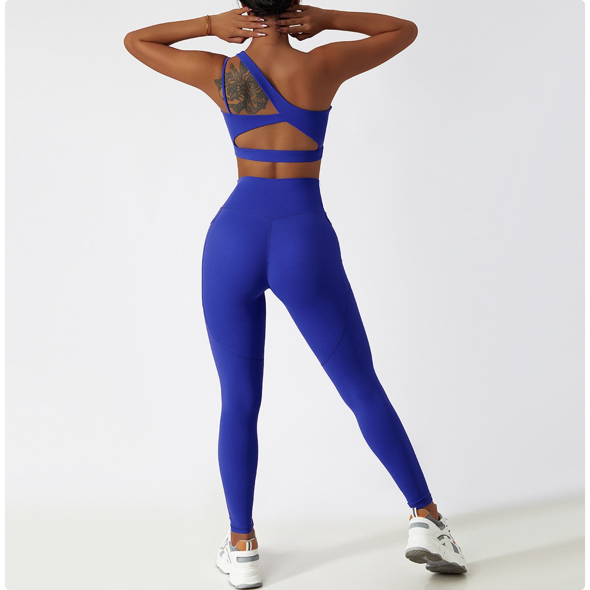 2 Piece Women Yoga Set Seamless Workout Suit Sportswear Gym Clothing Fitness Bra High Waist Leggings Sports Shorts Sports Suits The Clothing Company Sydney