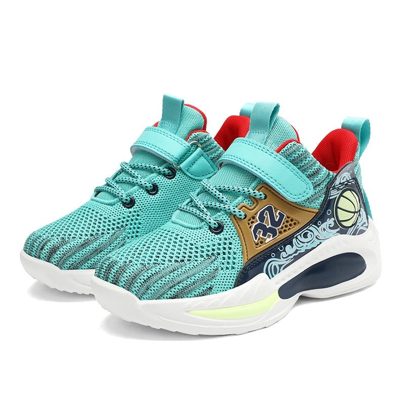 Children Sneakers Sports Running Shoes Light Breathable Light Non-Slip Boys Girls High-Quality Kids Basketball Shoes The Clothing Company Sydney