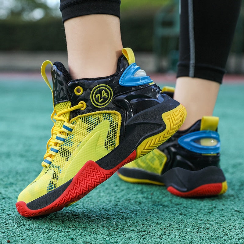 Kids Boys Basketball Shoes High Quality Top Non-Slip Kids Sneakers Girls Sneakers Outdoor Kids Tennis Shoes The Clothing Company Sydney