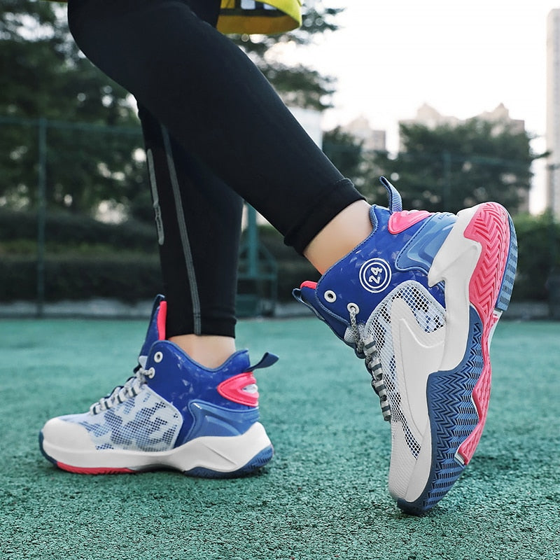 Kids Boys Basketball Shoes High Quality Top Non-Slip Kids Sneakers Girls Sneakers Outdoor Kids Tennis Shoes The Clothing Company Sydney