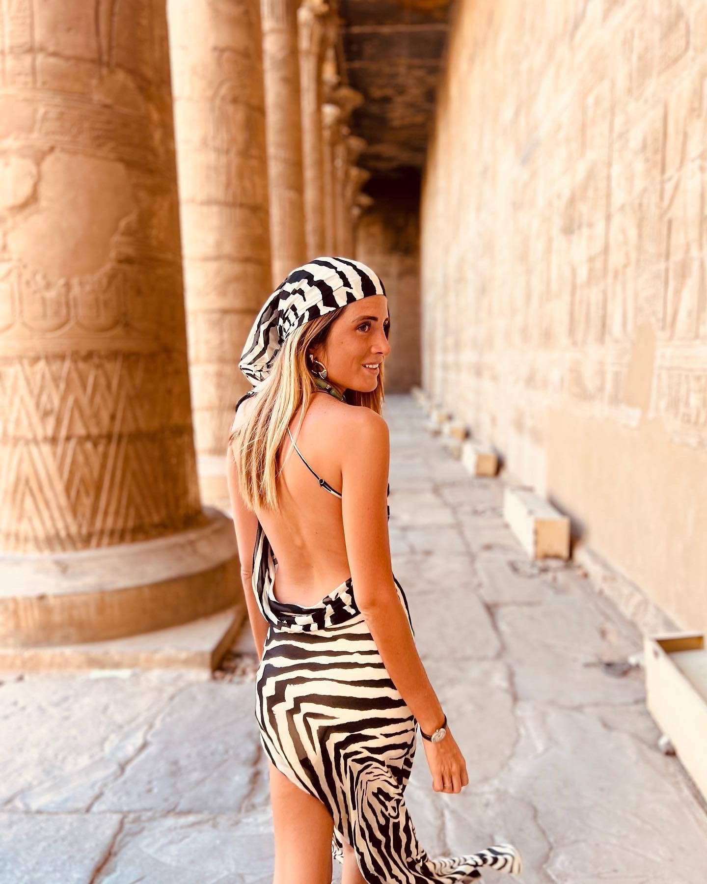 Zebra Pattern Spaghetti Strap Side Split Back Open Long Beach Dress Summer Clothes Women Beach Wear Swim Suit Cover Up The Clothing Company Sydney