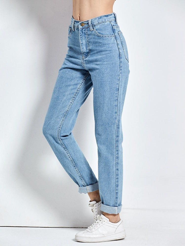 Harem Pants Vintage High Waist Women's Jeans Full Length Mom Cowboy Denim Pants The Clothing Company Sydney