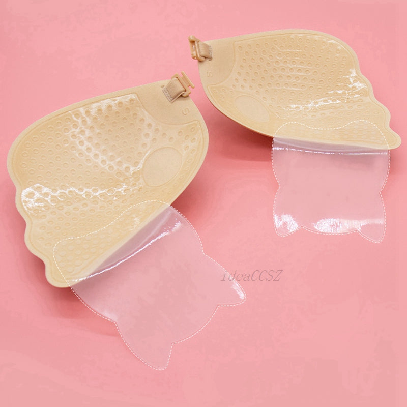 Invisible Bra Push Up Silicone Bra for Wedding Sticky Bra Reusable with Transparent Straps Backless Bralette Lingerie Top Plus The Clothing Company Sydney