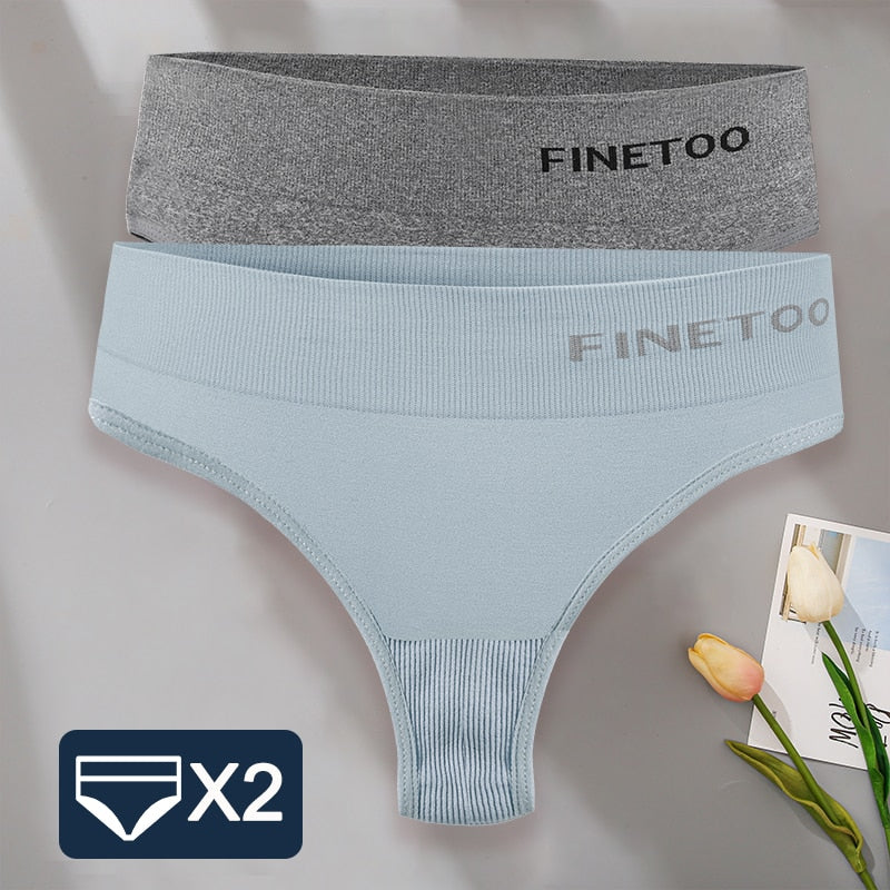 2 pack/Set Bodyshaper G-String Panties Women Slim Underwear Lingerie Thongs High Waist Underpants The Clothing Company Sydney