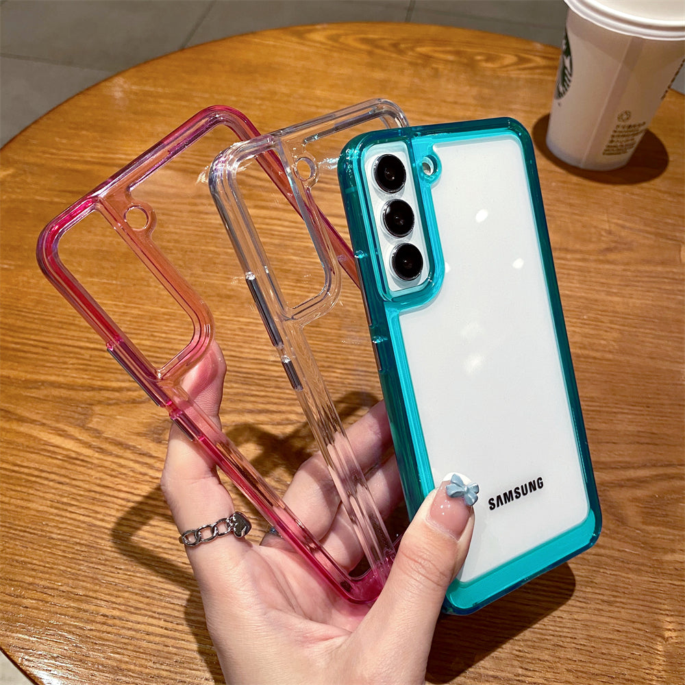 Luxury Transparent Shockproof Case for Samsung S22 S21 FE Plus Ultra A22 5G A12 A32 A52 A72 4G A42 A33 A53 A73 A13 Crystal Cover The Clothing Company Sydney