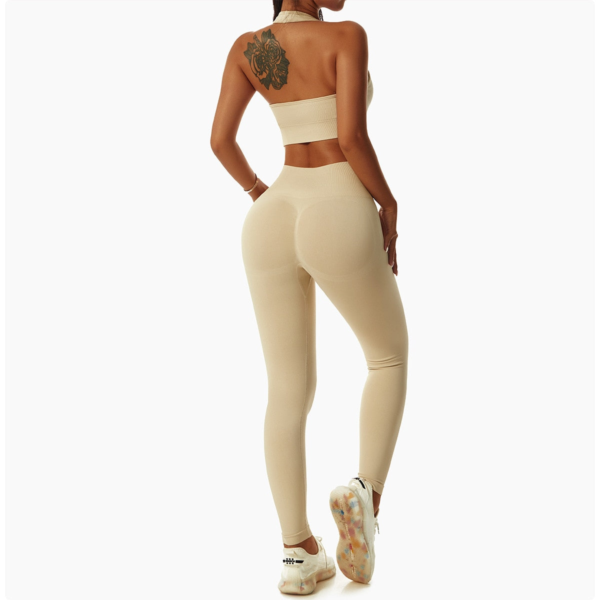 Seamless Women Sportswear Yoga Sets Workout Sports Bra Gym Clothing High Waist Legging Fitness Women Tracksuit Athletic Outfits The Clothing Company Sydney