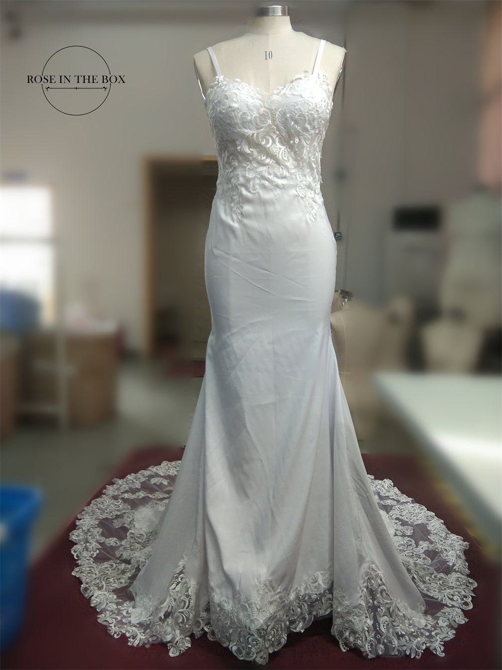 Romantic Bohemian Lace Mermaid Boho Wedding Dresses Backless Spaghetti Straps Wedding Bridal Gowns The Clothing Company Sydney