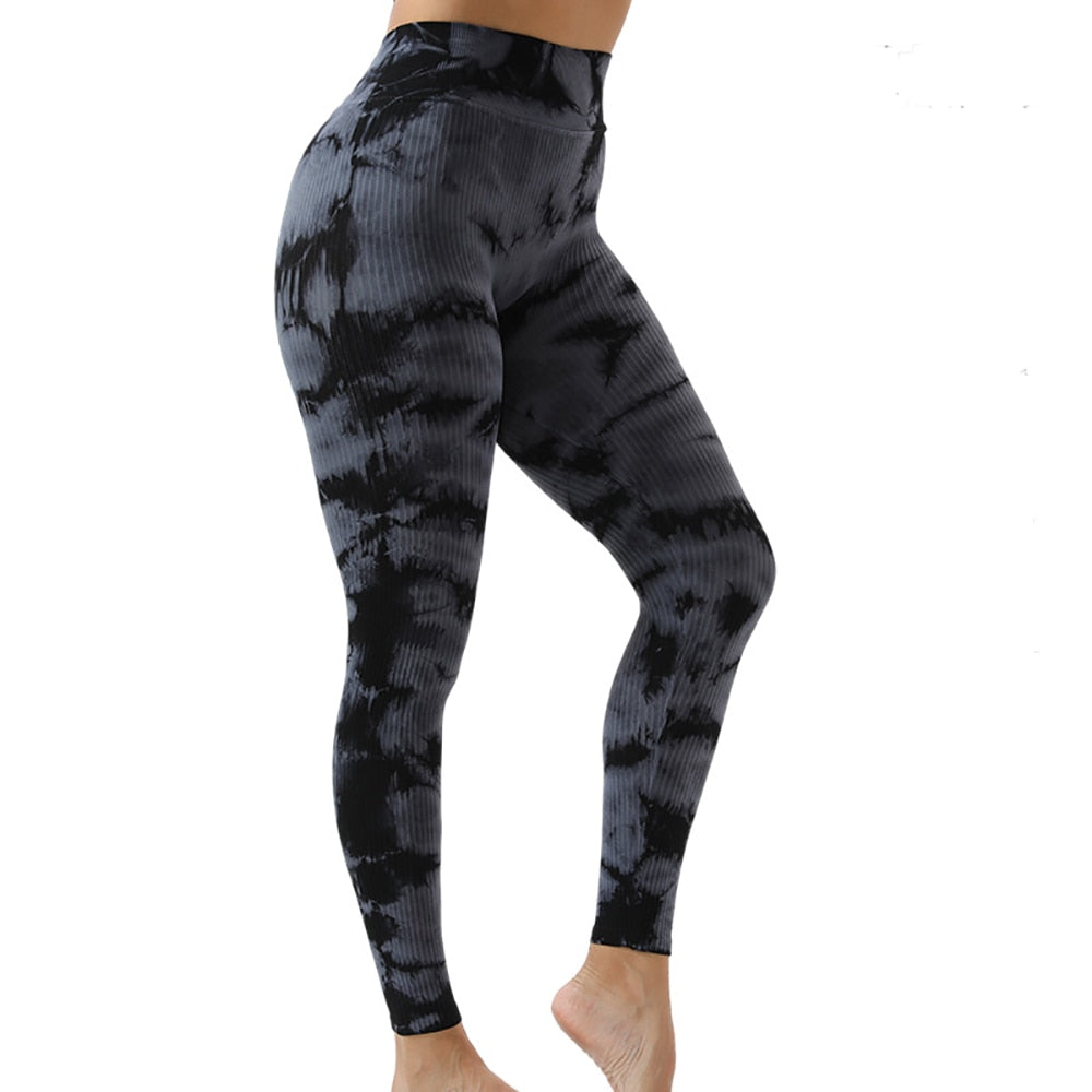 Tie Dye Fitness Legging Woman Push Up Workout Sport Leggings Scrunch Butt Outfit Gym Seamless Legging Pants The Clothing Company Sydney