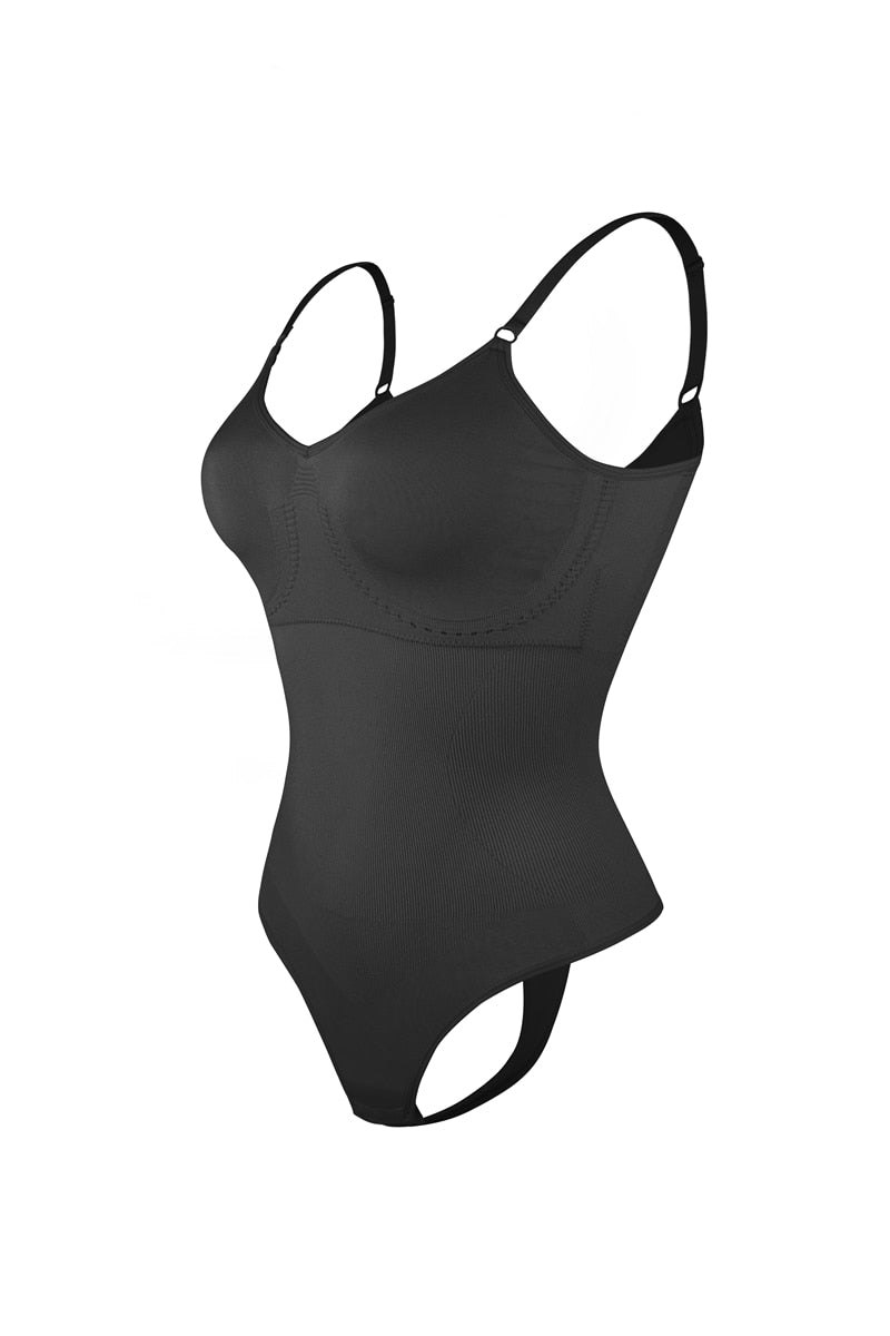 1 Piece Seamless Thongs Bodysuit Women's Shapewear Tummy Control Butt Lifter Smooth Invisible Under Dress Underwear Body Shaper The Clothing Company Sydney