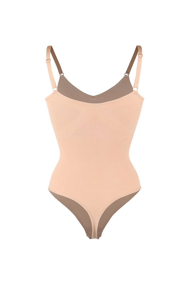 1 Piece Seamless Thongs Bodysuit Women's Shapewear Tummy Control Butt Lifter Smooth Invisible Under Dress Underwear Body Shaper The Clothing Company Sydney