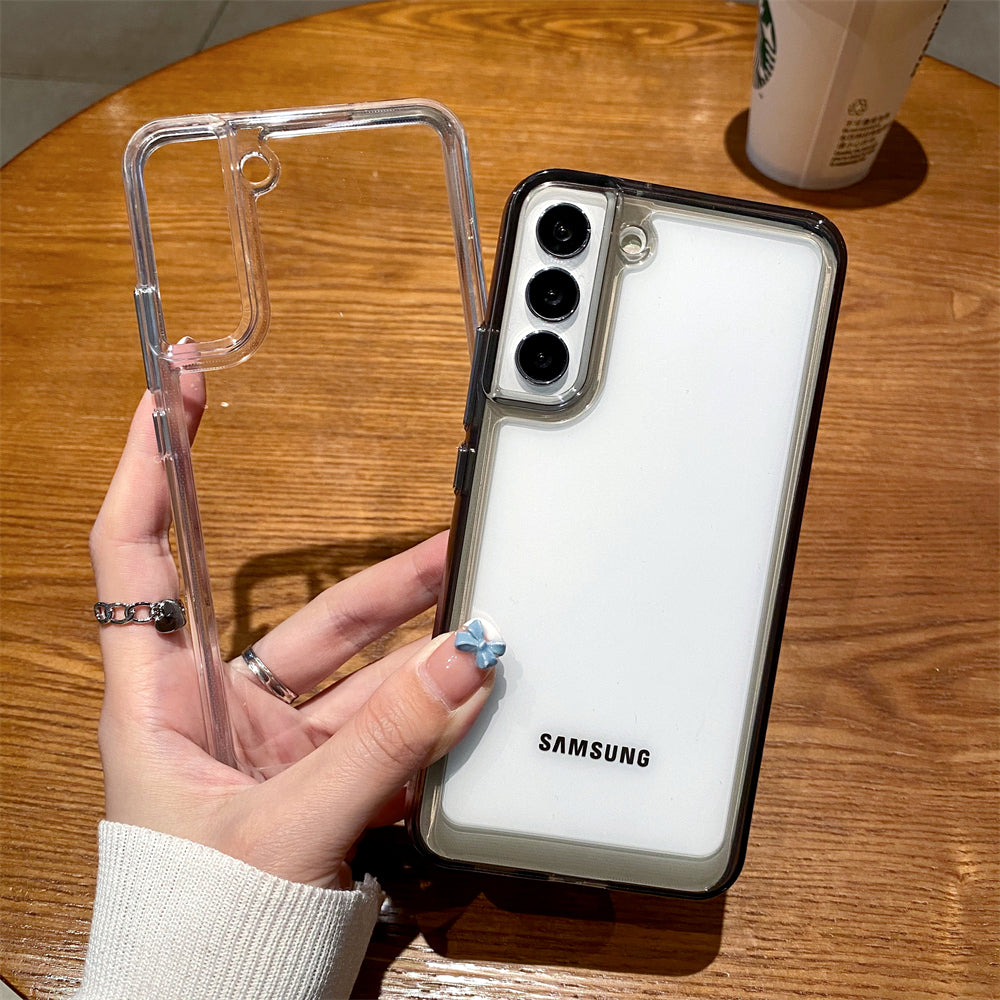 Luxury Transparent Shockproof Case for Samsung S22 S21 FE Plus Ultra A22 5G A12 A32 A52 A72 4G A42 A33 A53 A73 A13 Crystal Cover The Clothing Company Sydney