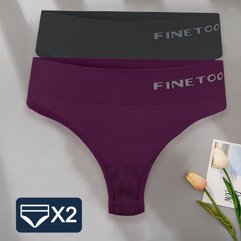 2 pack/Set Bodyshaper G-String Panties Women Slim Underwear Lingerie Thongs High Waist Underpants The Clothing Company Sydney