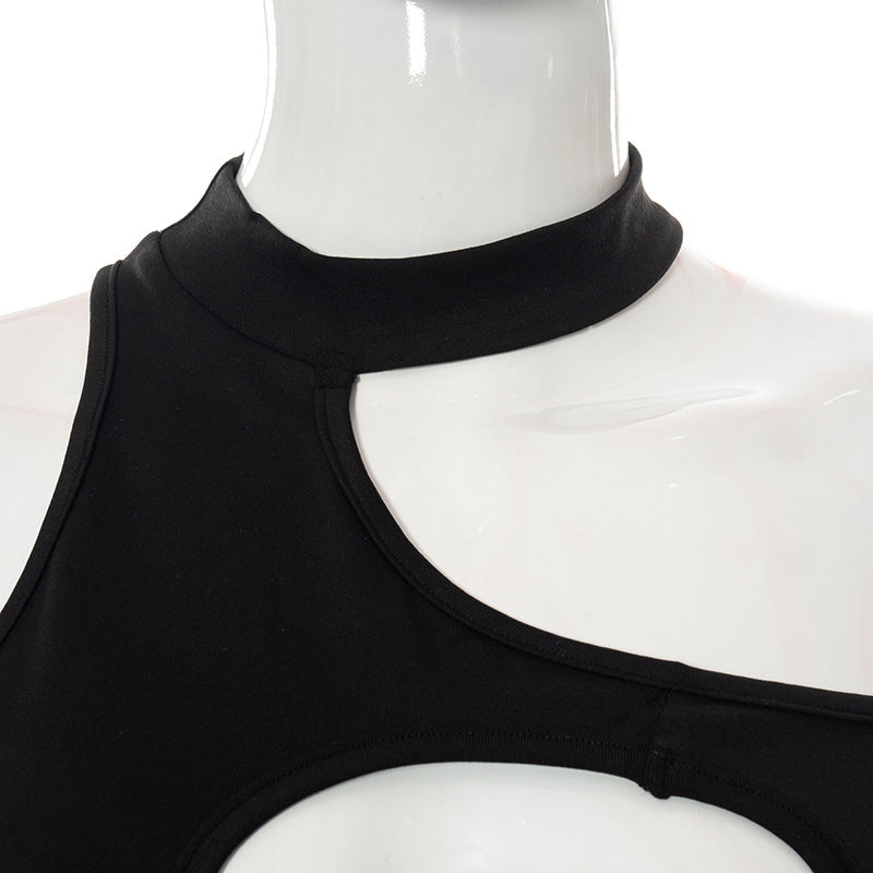 Irregular Cut Out Mini Bodycon Dress Summer Going Out Club Wear Outfits White Black Dresses The Clothing Company Sydney