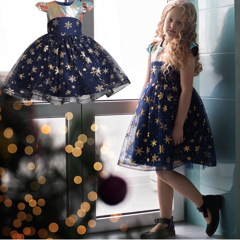 Girls Dress Elegant New Year Princess Children Party Dress Wedding Gown Kids Dresses for Girls Birthday Party Dress The Clothing Company Sydney