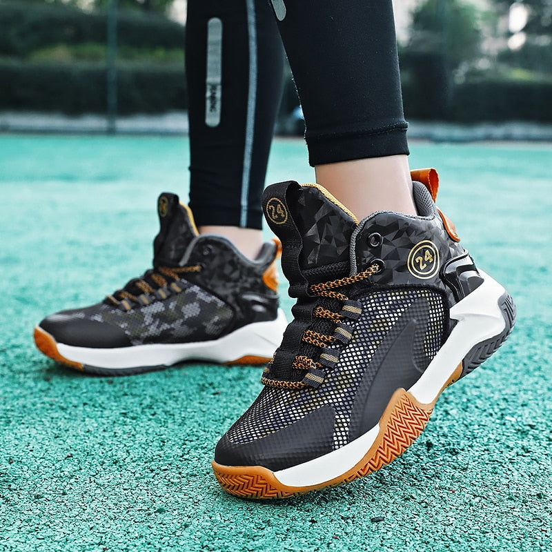 Kids Boys Basketball Shoes High Quality Top Non-Slip Kids Sneakers Girls Sneakers Outdoor Kids Tennis Shoes The Clothing Company Sydney