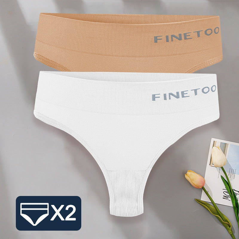 2 pack/Set Bodyshaper G-String Panties Women Slim Underwear Lingerie Thongs High Waist Underpants The Clothing Company Sydney