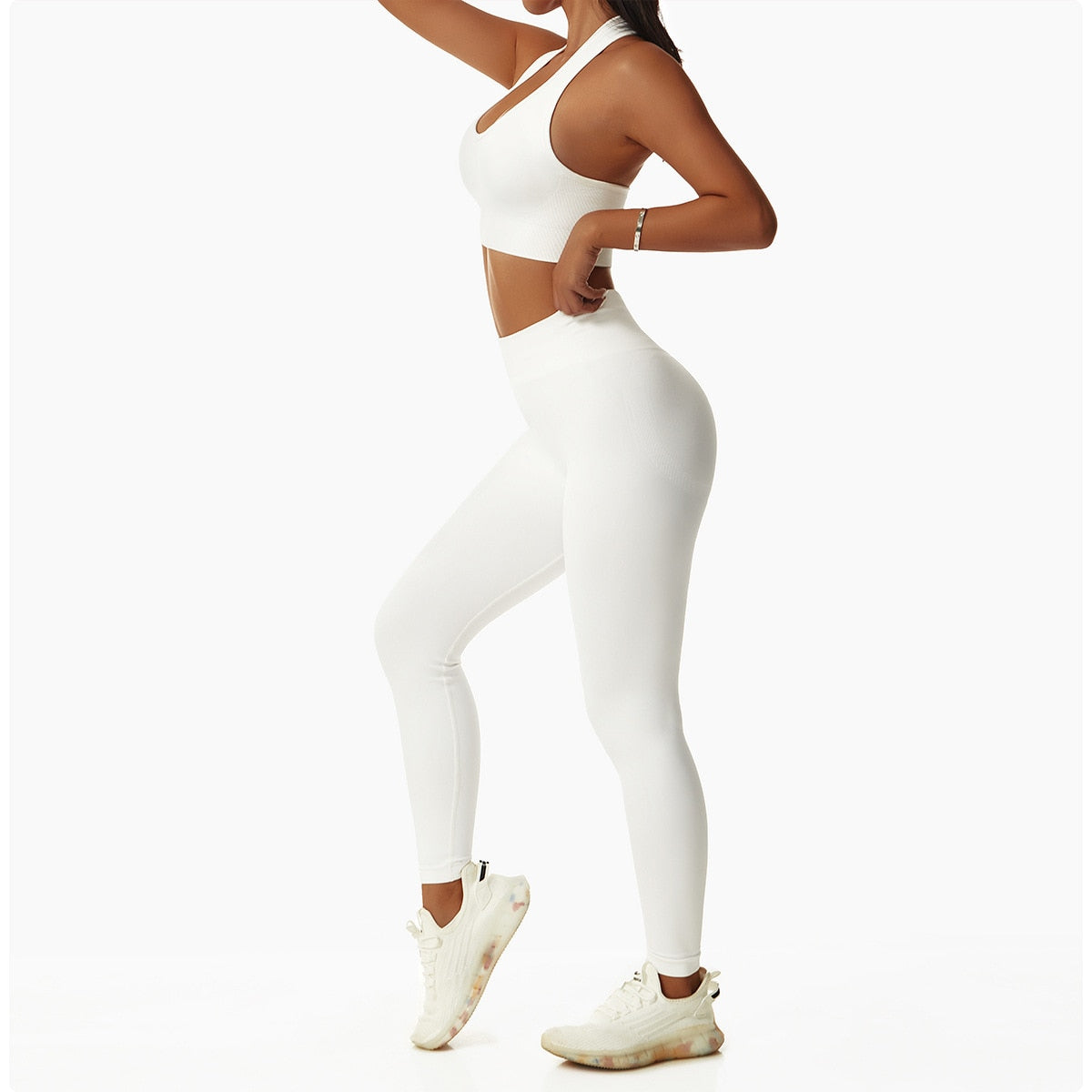 Seamless Women Sportswear Yoga Sets Workout Sports Bra Gym Clothing High Waist Legging Fitness Women Tracksuit Athletic Outfits The Clothing Company Sydney