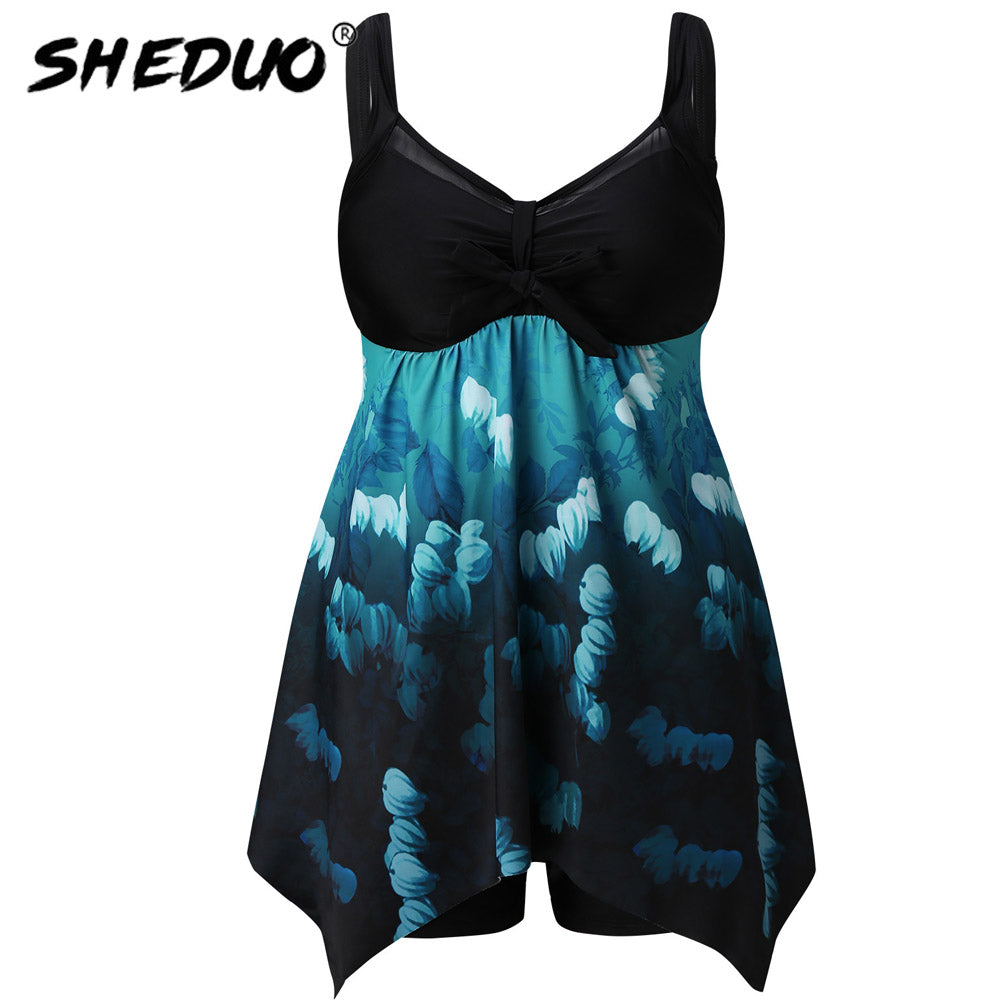 Two Piece Swimsuit Swim Skirt Swimwear Plus Size Print Bathing Suit Brazilian Swimming Wear Push Up Vintage Monokini The Clothing Company Sydney