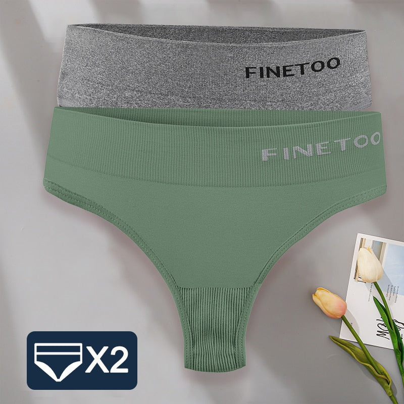 2 pack/Set Bodyshaper G-String Panties Women Slim Underwear Lingerie Thongs High Waist Underpants The Clothing Company Sydney