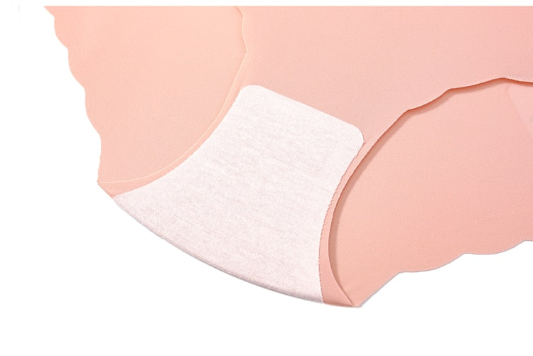 Seamless Panties Ice Silk Comfortable Women Low Waist Briefs Plus Size No Trace Lingerie Underwear The Clothing Company Sydney