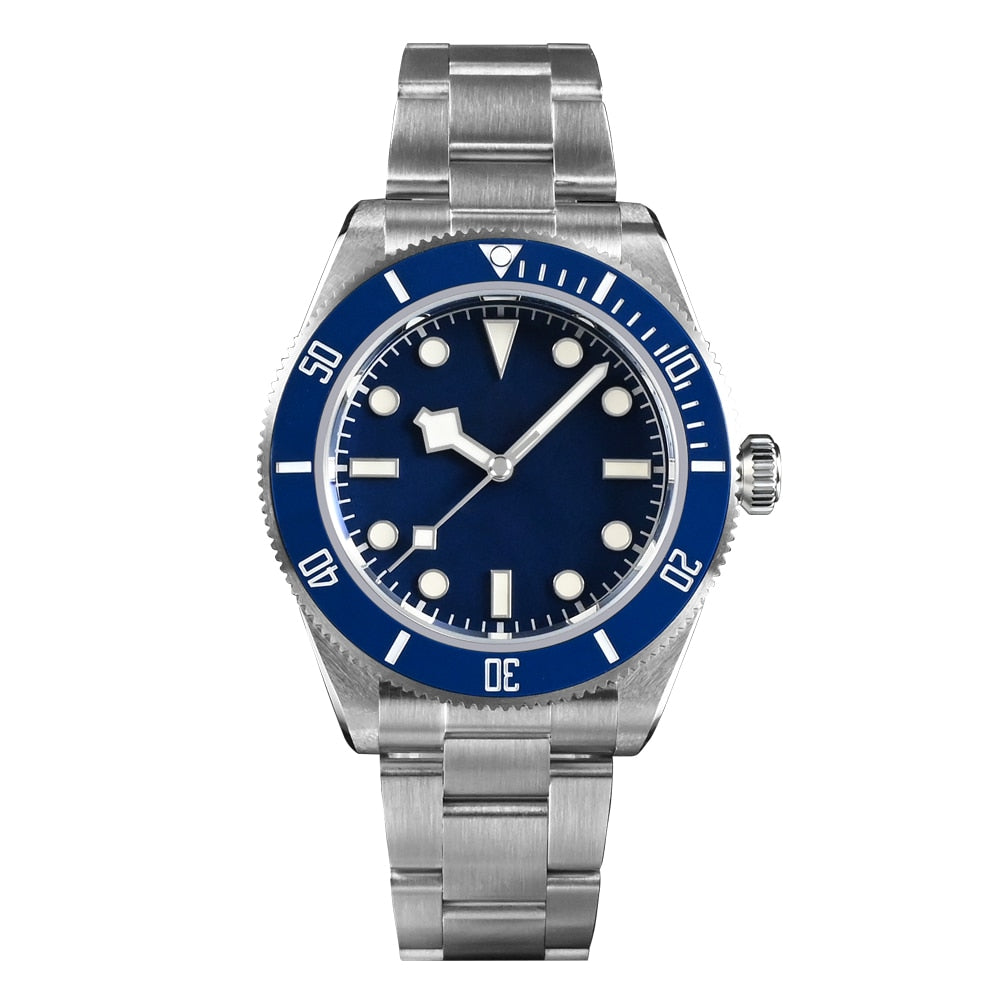 San Martin Luxury Men's Ladies Unisex 40mm Diver BB58 Vintage Automatic Business Wristwatche End Links Sapphire 20 Bar Watch The Clothing Company Sydney