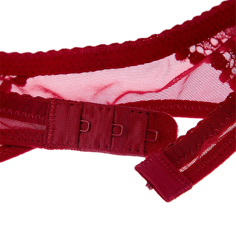 4 Piece Underwear Bra Lingerie Lace Summer Bra +Panty +Garter +Stockings Set The Clothing Company Sydney