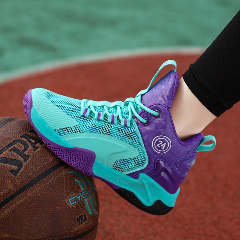 Kids Boys Basketball Shoes High Quality Top Non-Slip Kids Sneakers Girls Sneakers Outdoor Kids Tennis Shoes The Clothing Company Sydney