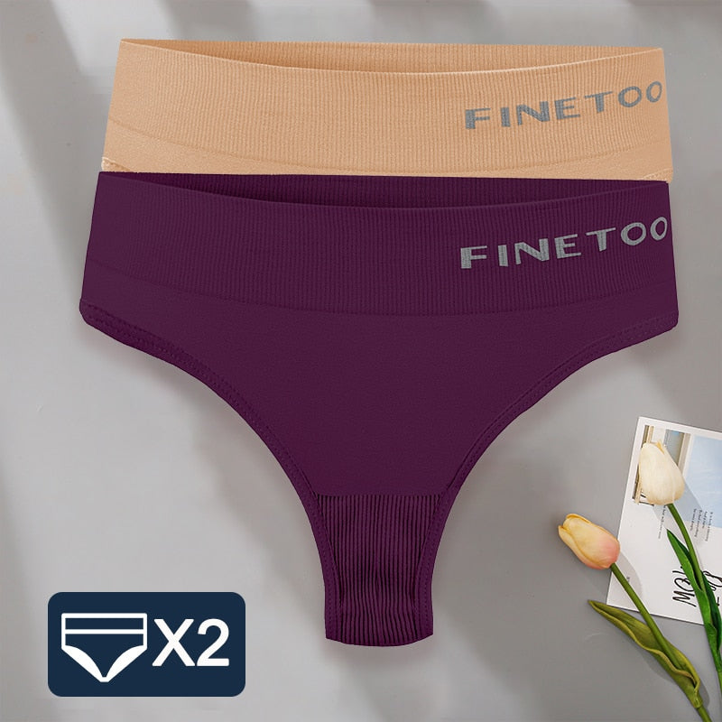2 pack/Set Bodyshaper G-String Panties Women Slim Underwear Lingerie Thongs High Waist Underpants The Clothing Company Sydney