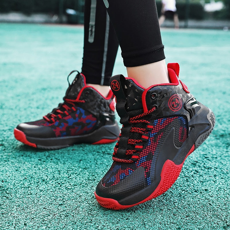 Kids Boys Basketball Shoes High Quality Top Non-Slip Kids Sneakers Girls Sneakers Outdoor Kids Tennis Shoes The Clothing Company Sydney