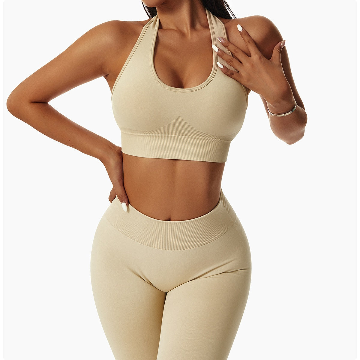 Seamless Women Sportswear Yoga Sets Workout Sports Bra Gym Clothing High Waist Legging Fitness Women Tracksuit Athletic Outfits The Clothing Company Sydney