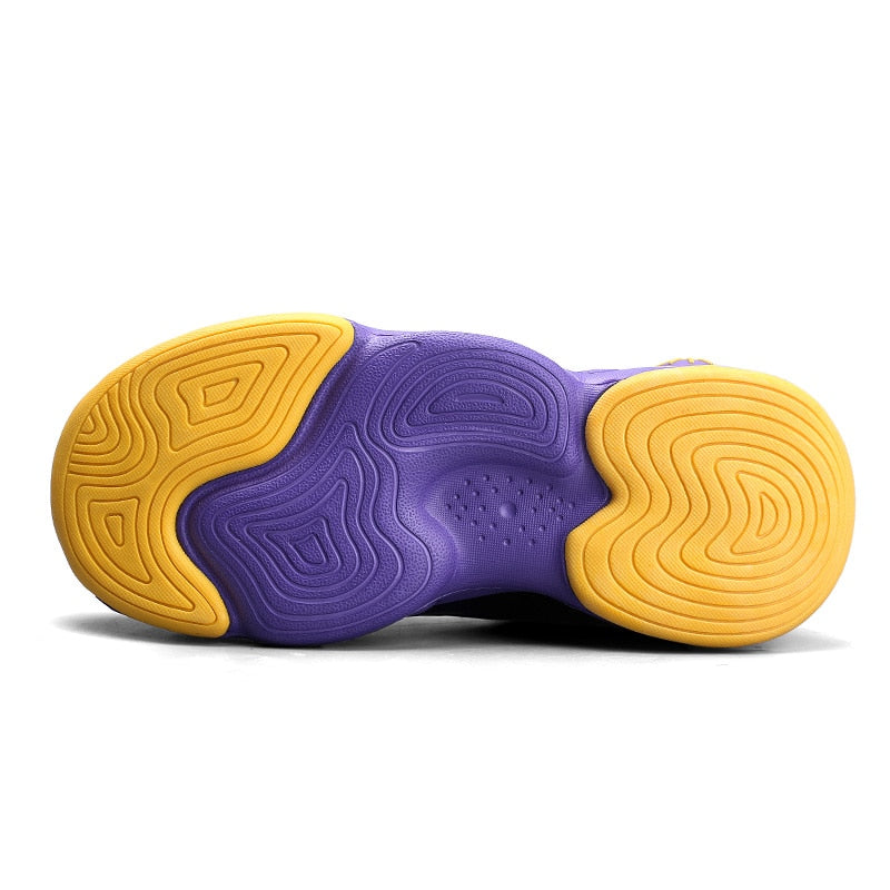 Sports shoes boys basketball shoes boys high top shockproof children's sports shoes girls non-slip basketball shoes The Clothing Company Sydney