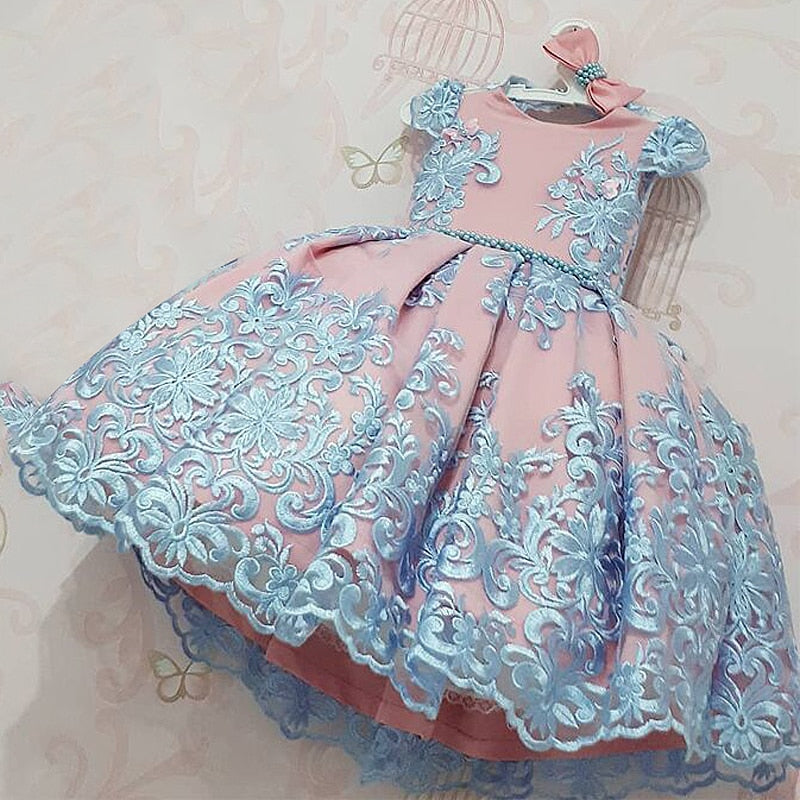 Girls Dress Elegant New Year Princess Children Party Dress Wedding Gown Kids Dresses for Girls Birthday Party Dress The Clothing Company Sydney