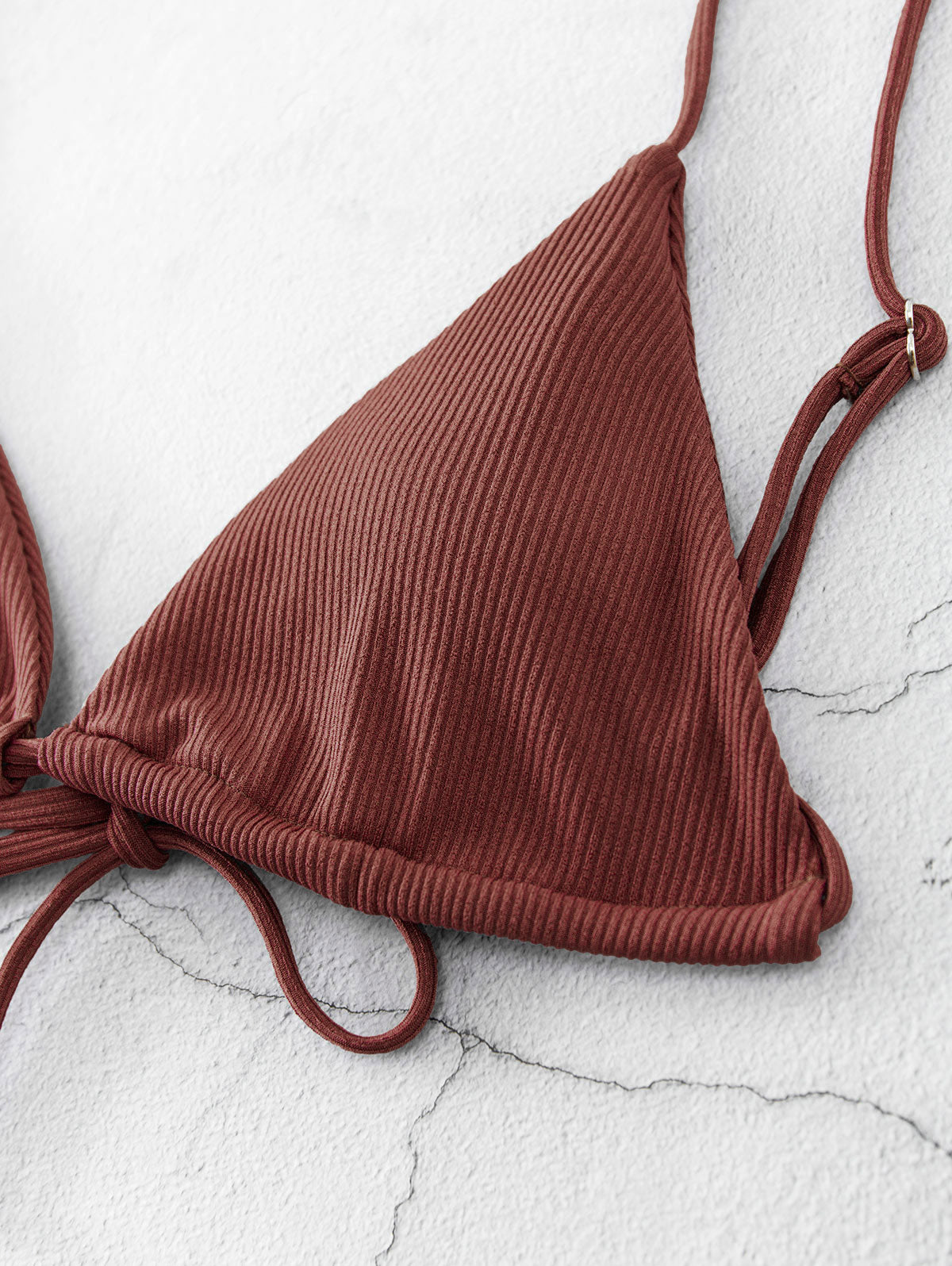 Low Waist Padded Bodysuit Two Pieces Swimsuit Tarzan Gather Cup Bikinis Curtain String Ribbed Two-Piece Suits The Clothing Company Sydney