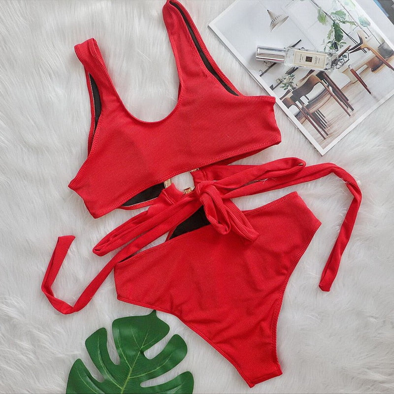 Hollow Out One Piece Swimsuit Floral Swimwear Cut Out Bathing Suit Metal Decor Swimwear Push Up Bodysuit Beachwear The Clothing Company Sydney