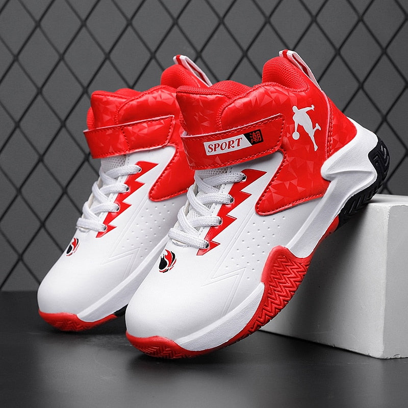 Kids Boys Basketball Shoes Kids Sneakers Non-Slip Sports Girls Basketball Training Tennis Shoes The Clothing Company Sydney