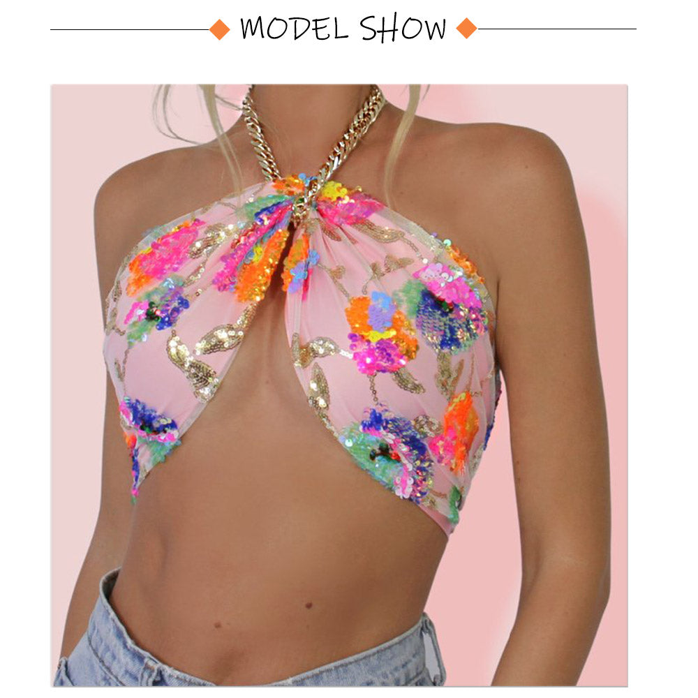 Sequin Backless Slip Mini Chain Straps Short Tulle Cocktail Summer Party Night Lush Prom Dress The Clothing Company Sydney