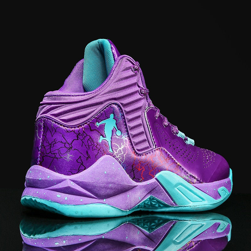 High-Top Sports Basketball Shoes Men Women Kids Fashion Street Basketball Shoes Outdoor Breathable Sneakers The Clothing Company Sydney