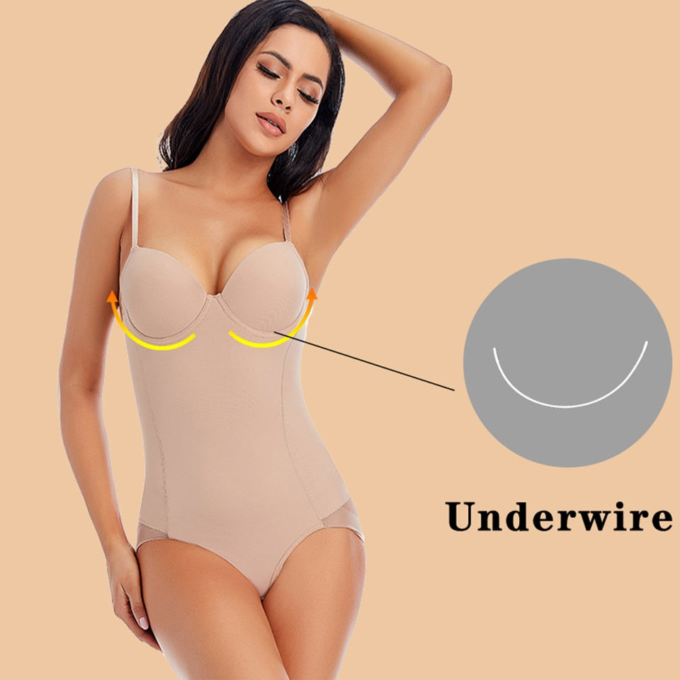 Underwire White Bodysuit Women Body Shapers Stretch Solid Color Silky Underwear Bodysuits Shapewear The Clothing Company Sydney