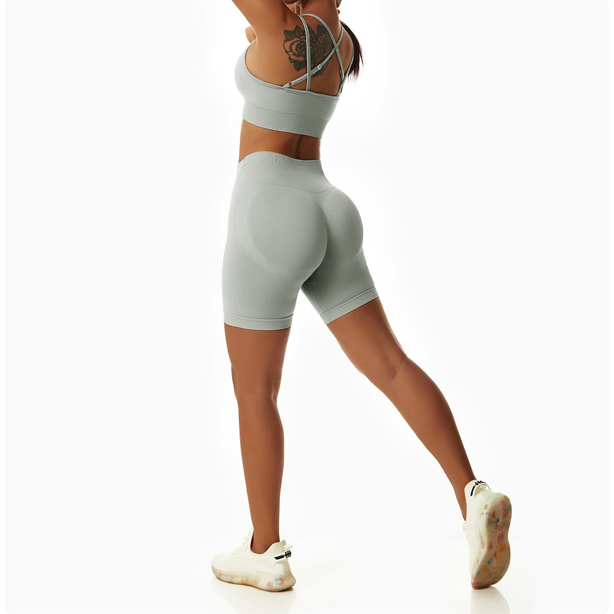 Seamless Women Sportswear Yoga Sets Workout Sports Bra Gym Clothing High Waist Legging Fitness Women Tracksuit Athletic Outfits The Clothing Company Sydney