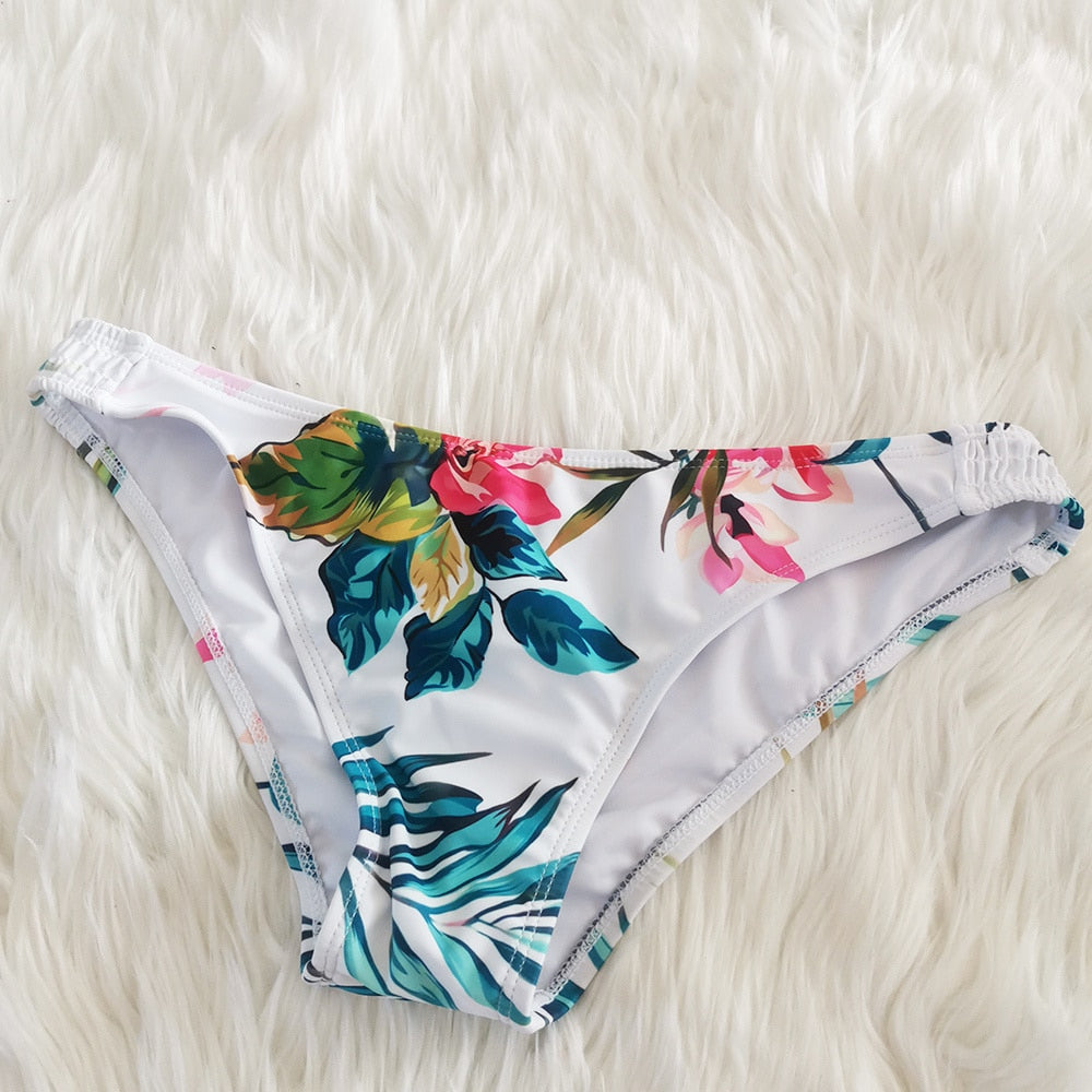 Long Sleeve Swimsuit Floral Print Bikini Bathing Suit Tankini Set Two-Piece Suits Swimwear  Bikini Set The Clothing Company Sydney