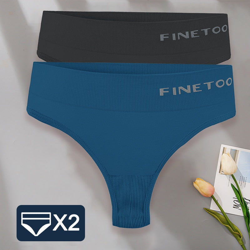 2 pack/Set Bodyshaper G-String Panties Women Slim Underwear Lingerie Thongs High Waist Underpants The Clothing Company Sydney