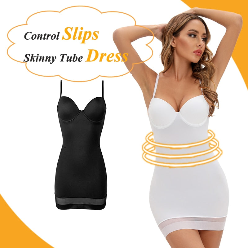 Strap White Dress Underwear Women Mesh Control Slips Dresses Party Underwire Underskirt Tube Mini Short Underdress Shapewear The Clothing Company Sydney