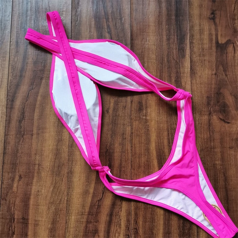 One Piece Thong Swimwear Bathing Suit Monokini Trikinis Stylish New Microbikini Extreme Micro Bikini Swimsuit The Clothing Company Sydney