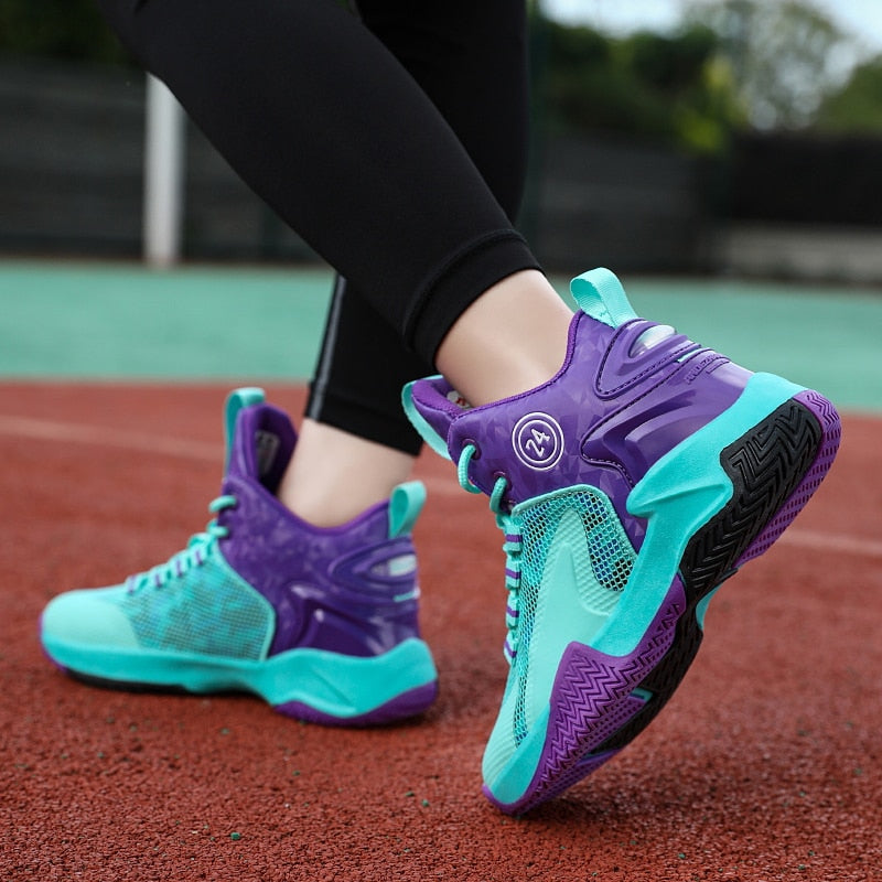 Kids Boys Basketball Shoes High Quality Top Non-Slip Kids Sneakers Girls Sneakers Outdoor Kids Tennis Shoes The Clothing Company Sydney