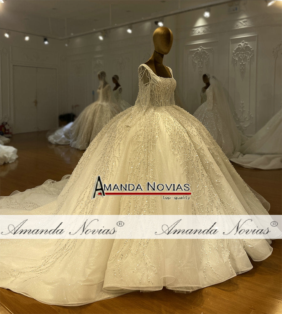 Long Sleeve Luxury Beaded Bridal Wedding dress The Clothing Company Sydney