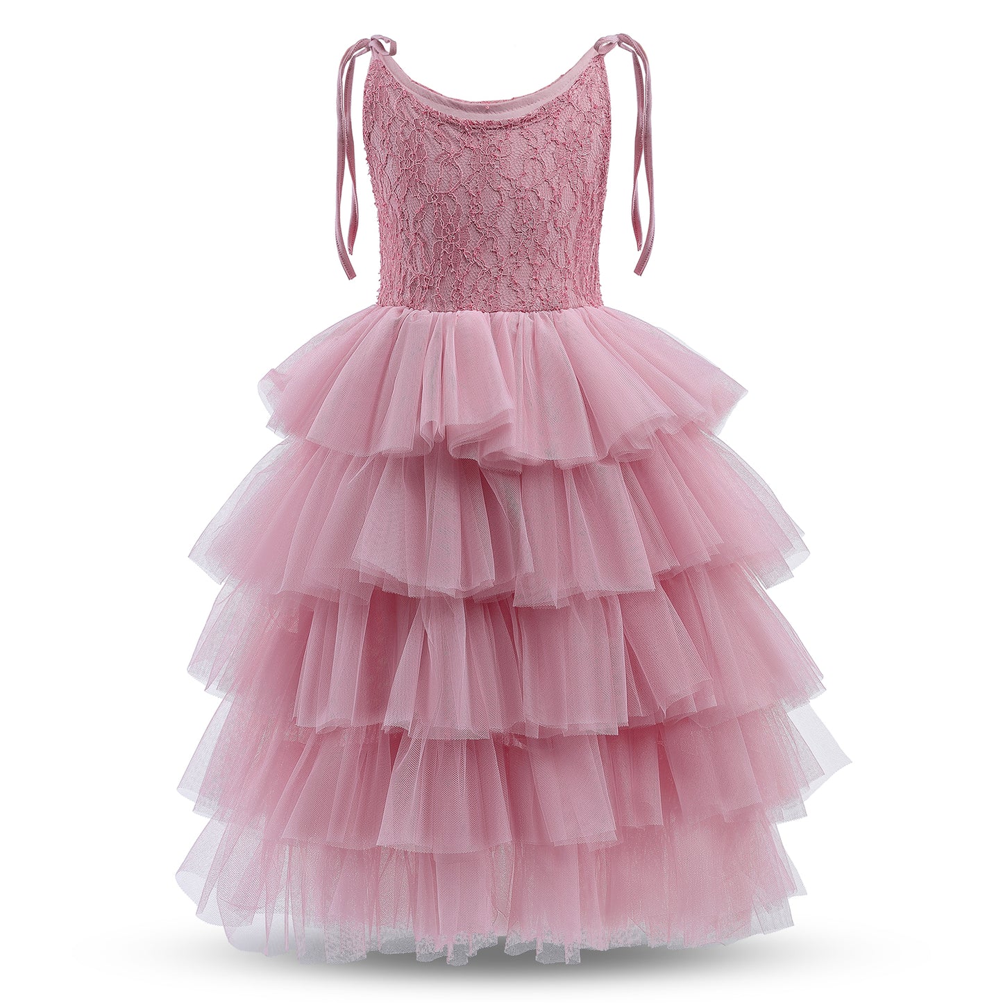 Summer Girls Casual Princess Children Beach Bathing Sleeveless Layered Birthday Party Cake Flower Tulle Costume The Clothing Company Sydney
